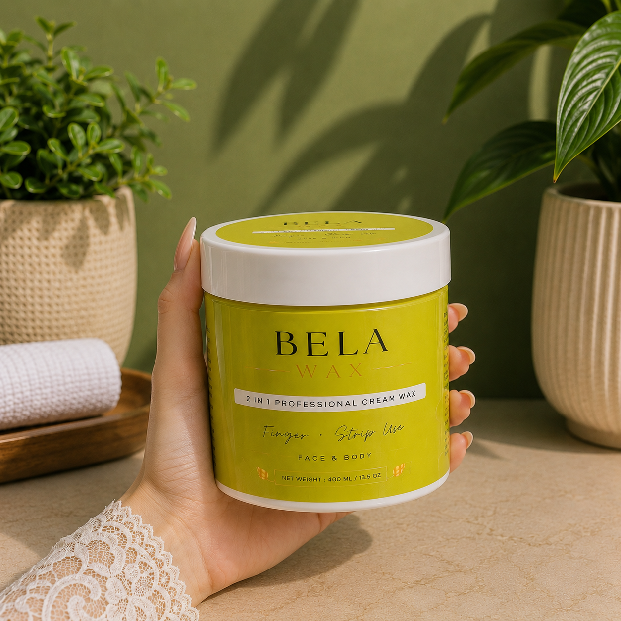 2 in 1 Professional Cream Wax (400ml)